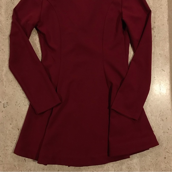 Active USA Red Polyester Peacoat Jacket - Picture 7 of 7